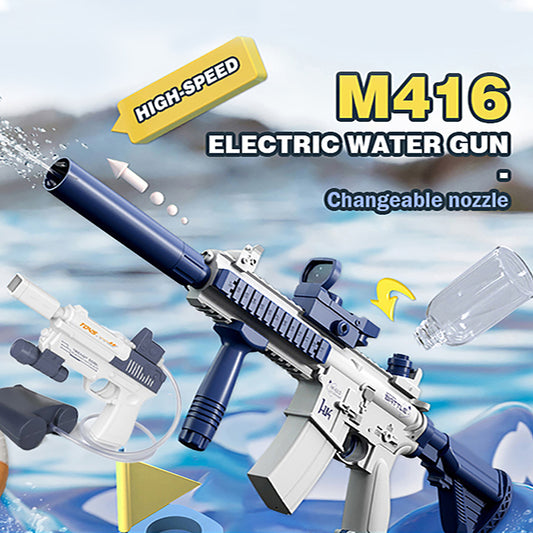 Summer Fully Automatic Electric Water Gun Rechargeable Long-Range cj