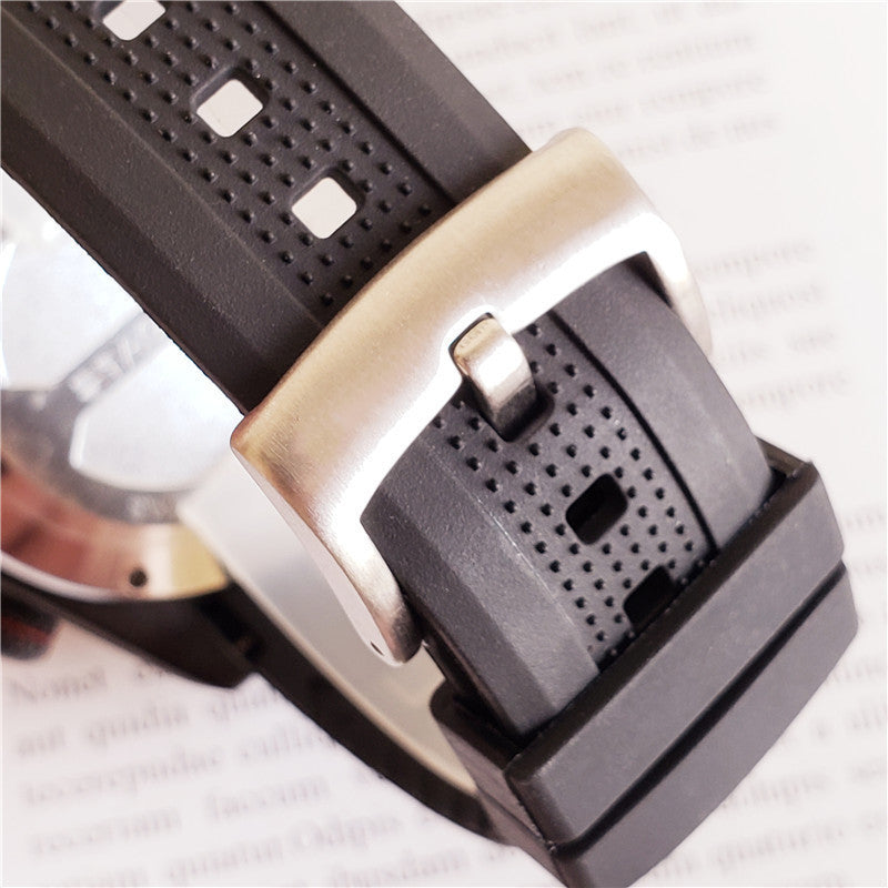 Men's Mechanical Watch - Classic 43mm Round Dial Automatic Timepiece with Alloy Band