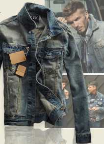 A denim jacket for men, jeans for men and jeans for men cj