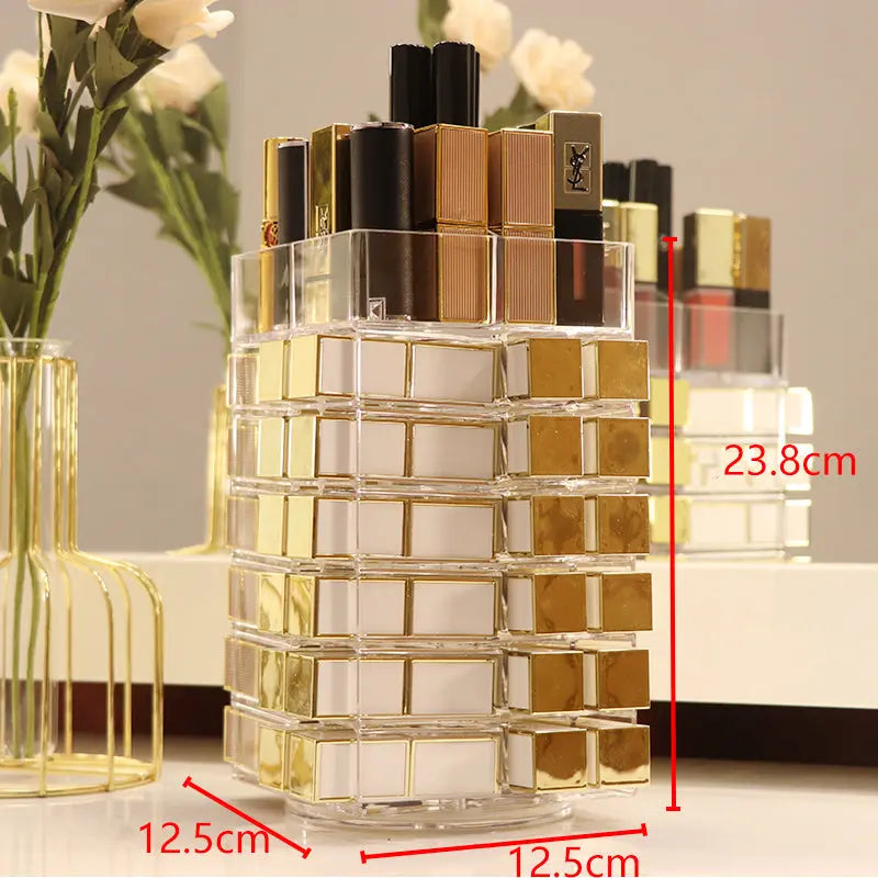 Acrylic Makeup Dustproof Display Rack Storage Box cj