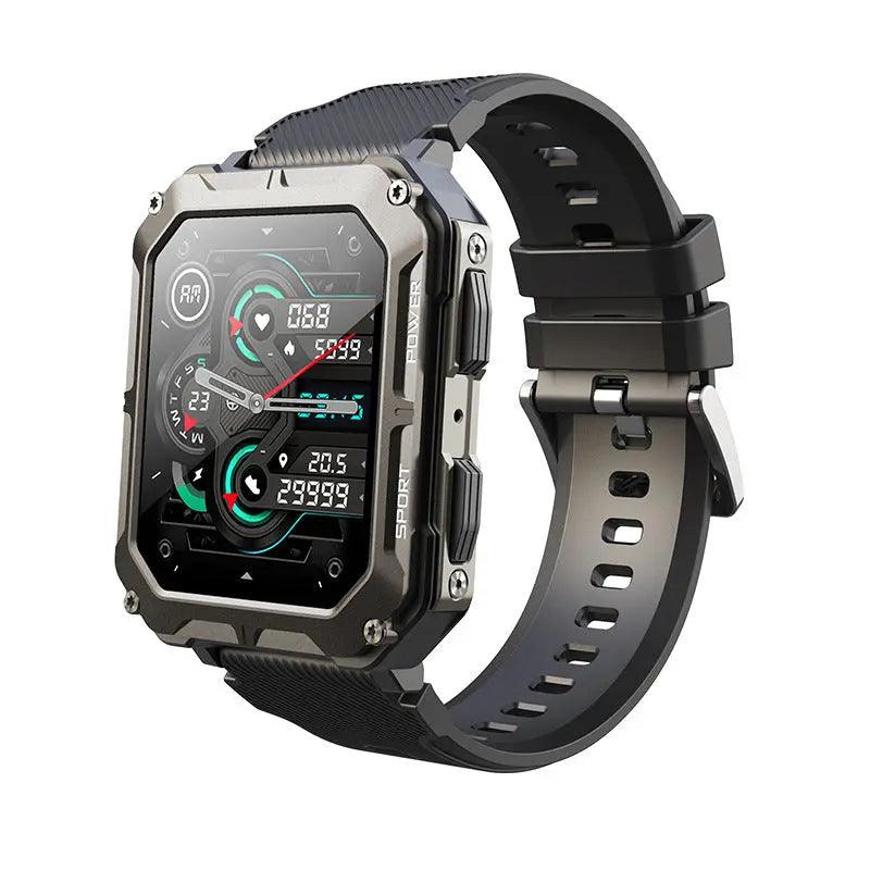 Bluetooth Talk Smart Watch Outdoor Three Anti Sports Waterproof Meter Step cj