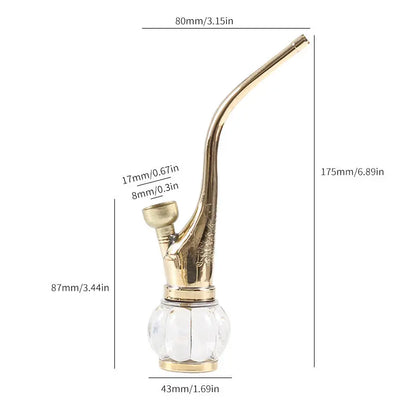 Brass Hookah Water Pipe Water Pipe cj