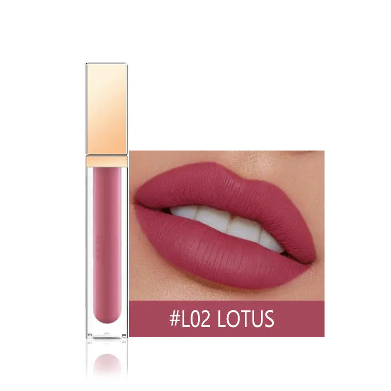 Color Lip Gloss Matte Water Mist Lip Dew No Stain On Cup Long Lasting Lip Lacquer cj