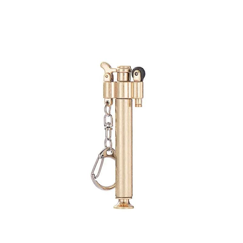 Creative Personalized Pipe Sand Wheel Kerosene Lighter cj