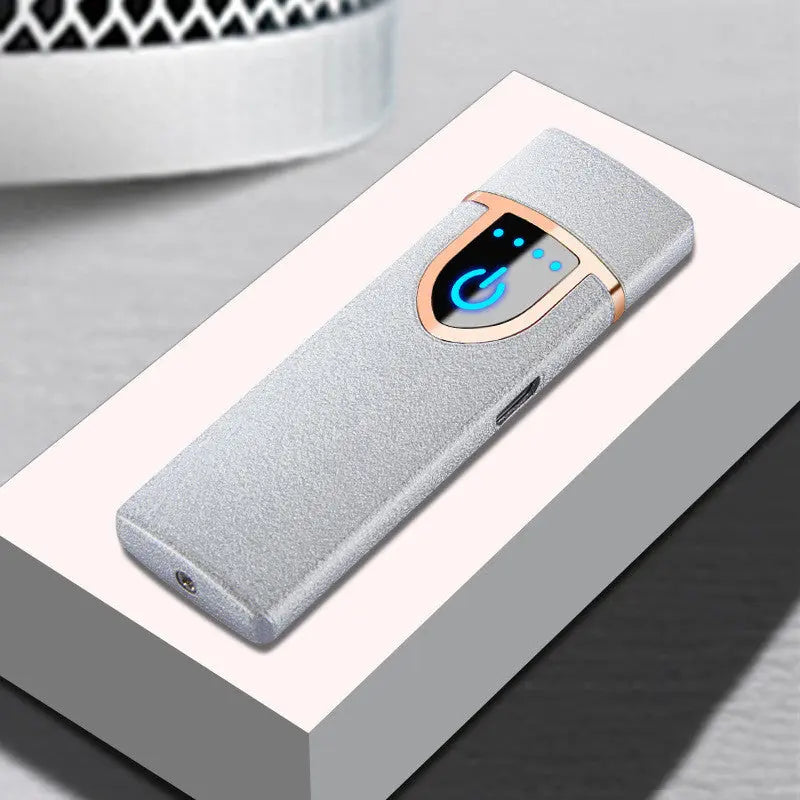 Creative fashion USB lighter charging cigarette lighter cj