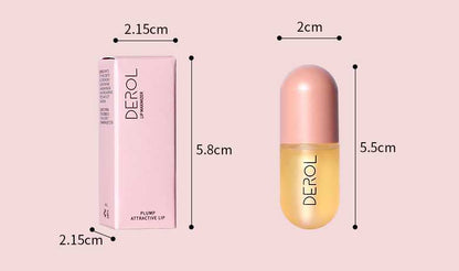 Day Night Instant Volume Lip Plumper Oil Clear Lasting Nourishing Repairing cj