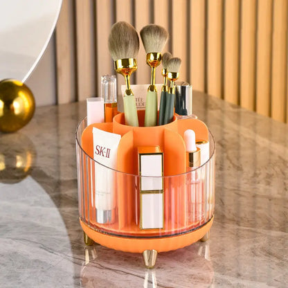 Desktop Rotating Makeup Brush Storage Cartridge cj