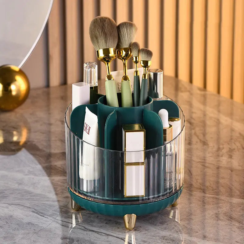 Desktop Rotating Makeup Brush Storage Cartridge cj