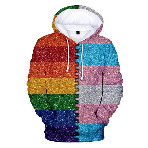 Digital Print Hoodie cj