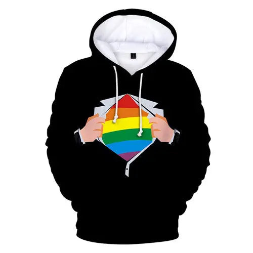 Digital Print Hoodie cj