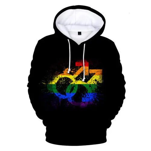 Digital Print Hoodie cj