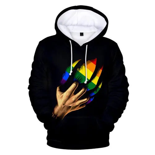 Digital Print Hoodie cj