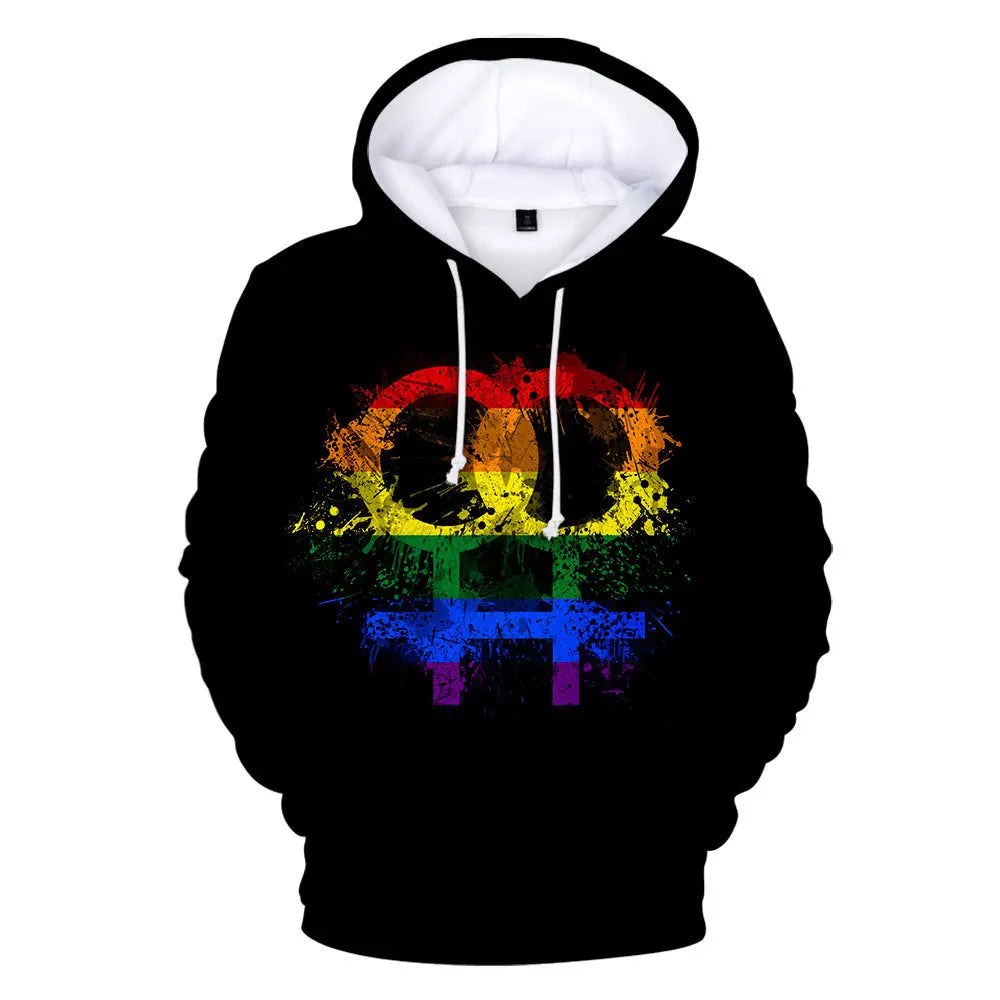 Digital Print Hoodie cj