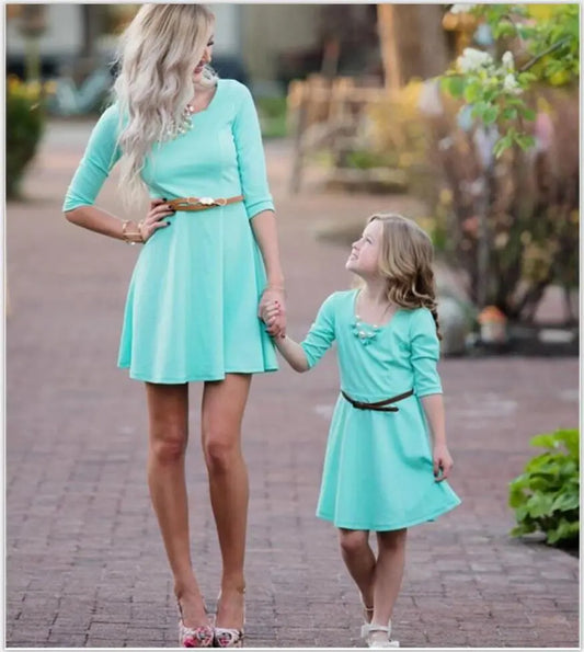 Dress Women's Mother And Daughter cj