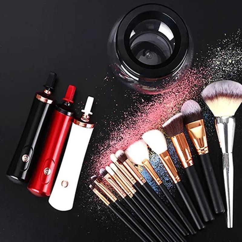 Electric Brush Cleaner Makeup Brush Tool For Automatic Cleaning cj