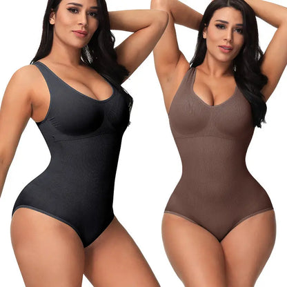 European And American Corset Women's Seamless One-piece Bodysuit cj