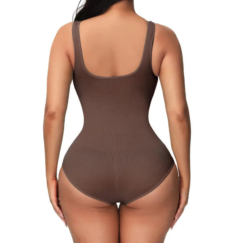 European And American Corset Women's Seamless One-piece Bodysuit cj