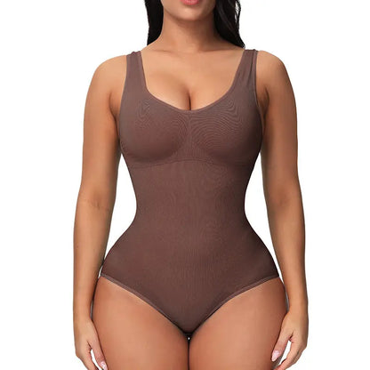 European And American Corset Women's Seamless One-piece Bodysuit cj