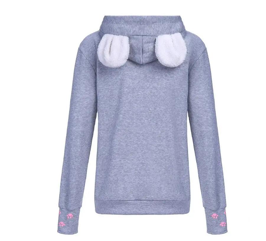 Fashion Cat Women Hoodies cj
