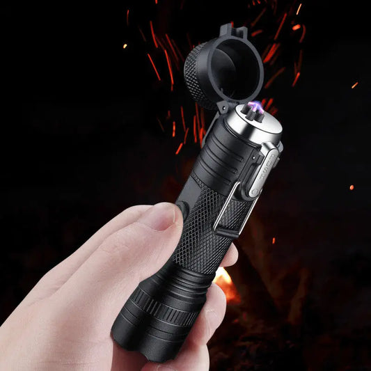 Flashlight cigarette lighter cj