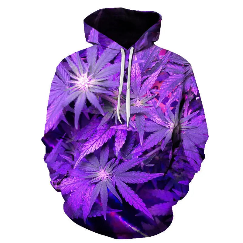 Flower and Bird 3D printed hoodie cj