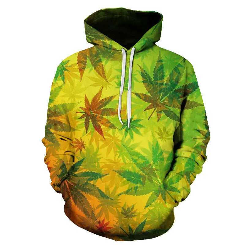 Flower and Bird 3D printed hoodie cj