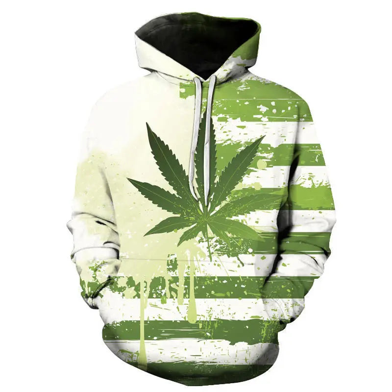 Flower and Bird 3D printed hoodie cj