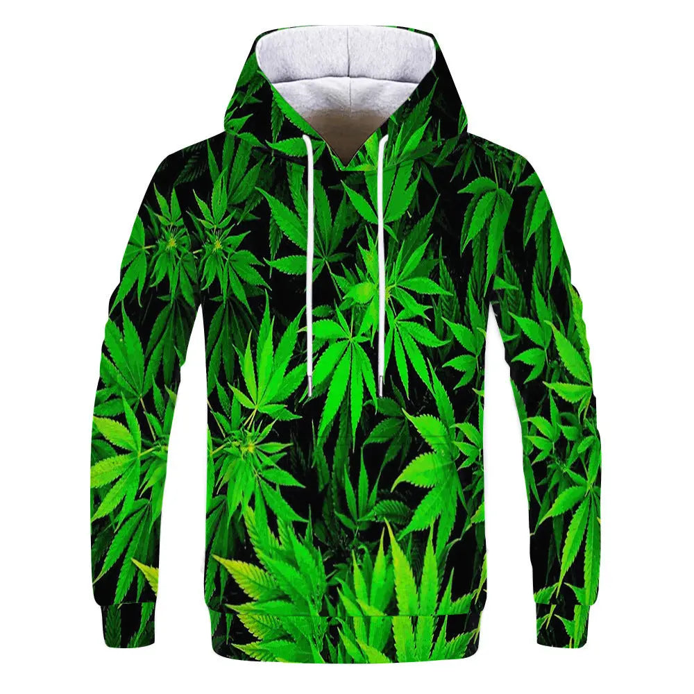 Flower and Bird 3D printed hoodie cj