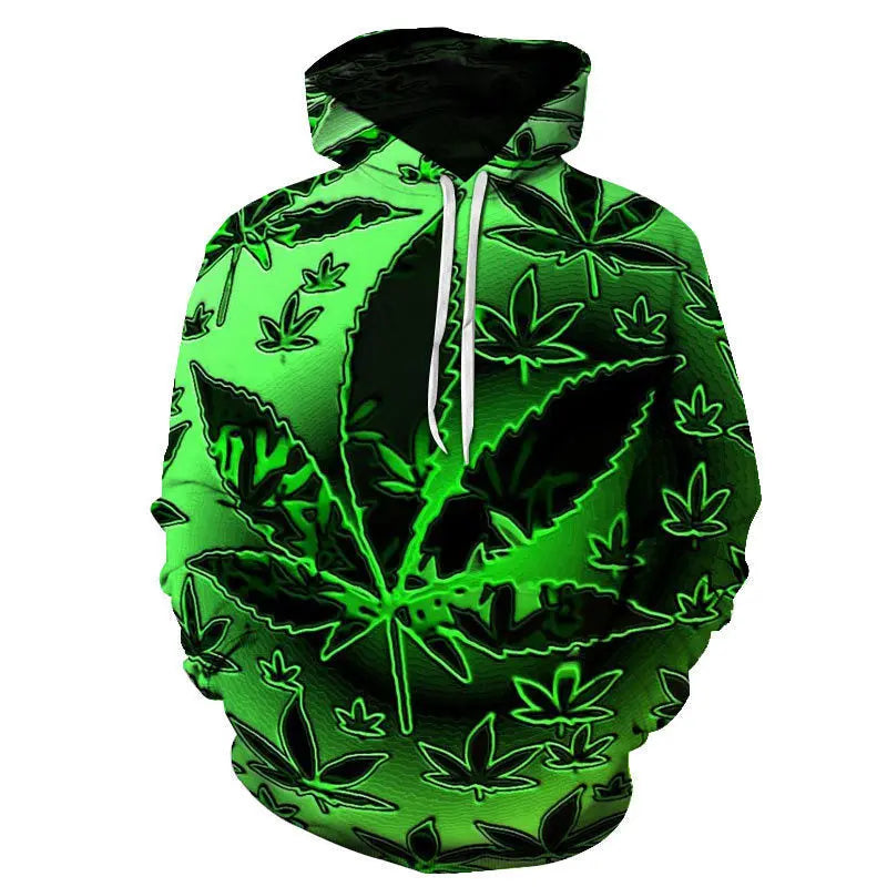 Flower and Bird 3D printed hoodie cj