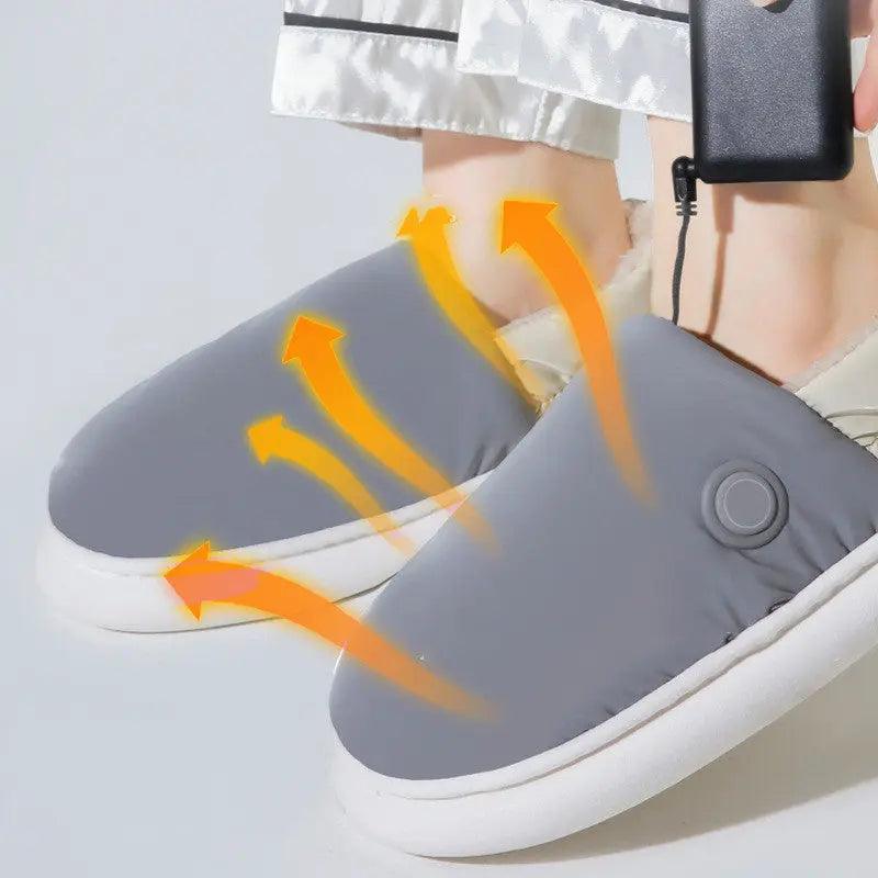 Heating Slippers Electric And Portable Winter Keep Warm cj