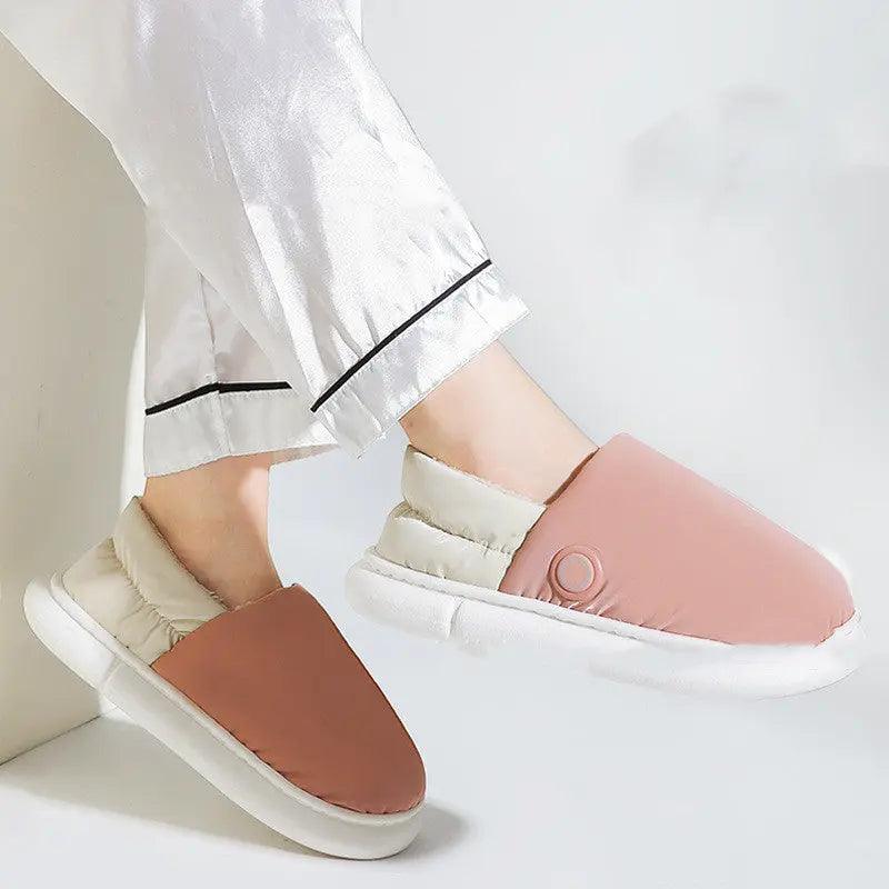 Heating Slippers Electric And Portable Winter Keep Warm cj