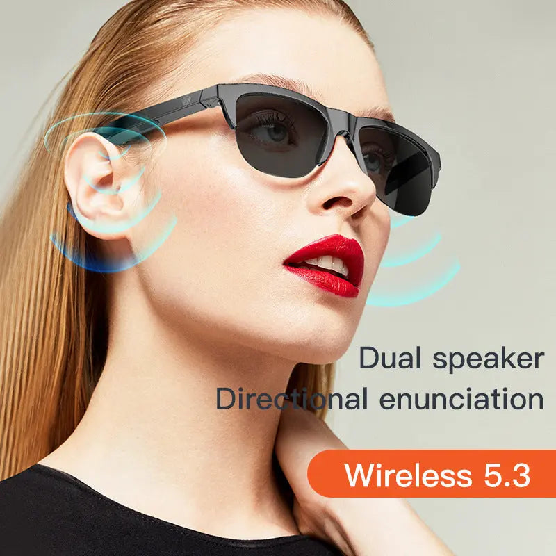 Intelligent Bluetooth Glasses Bone Conduction cj