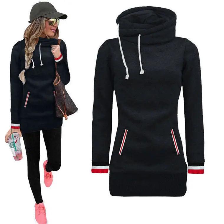Long Sleeve Pullover Hoodie cj