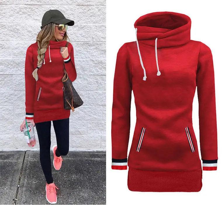 Long Sleeve Pullover Hoodie cj