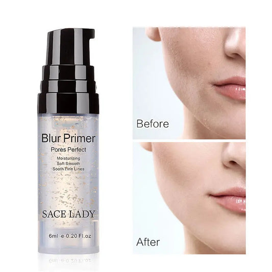 Makeup Base Face  Gold Foundation Primer Oil Control Professional Matte Make Up Pores cj