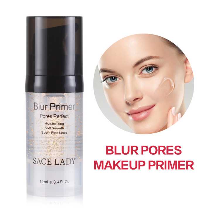 Makeup Base Face  Gold Foundation Primer Oil Control Professional Matte Make Up Pores cj