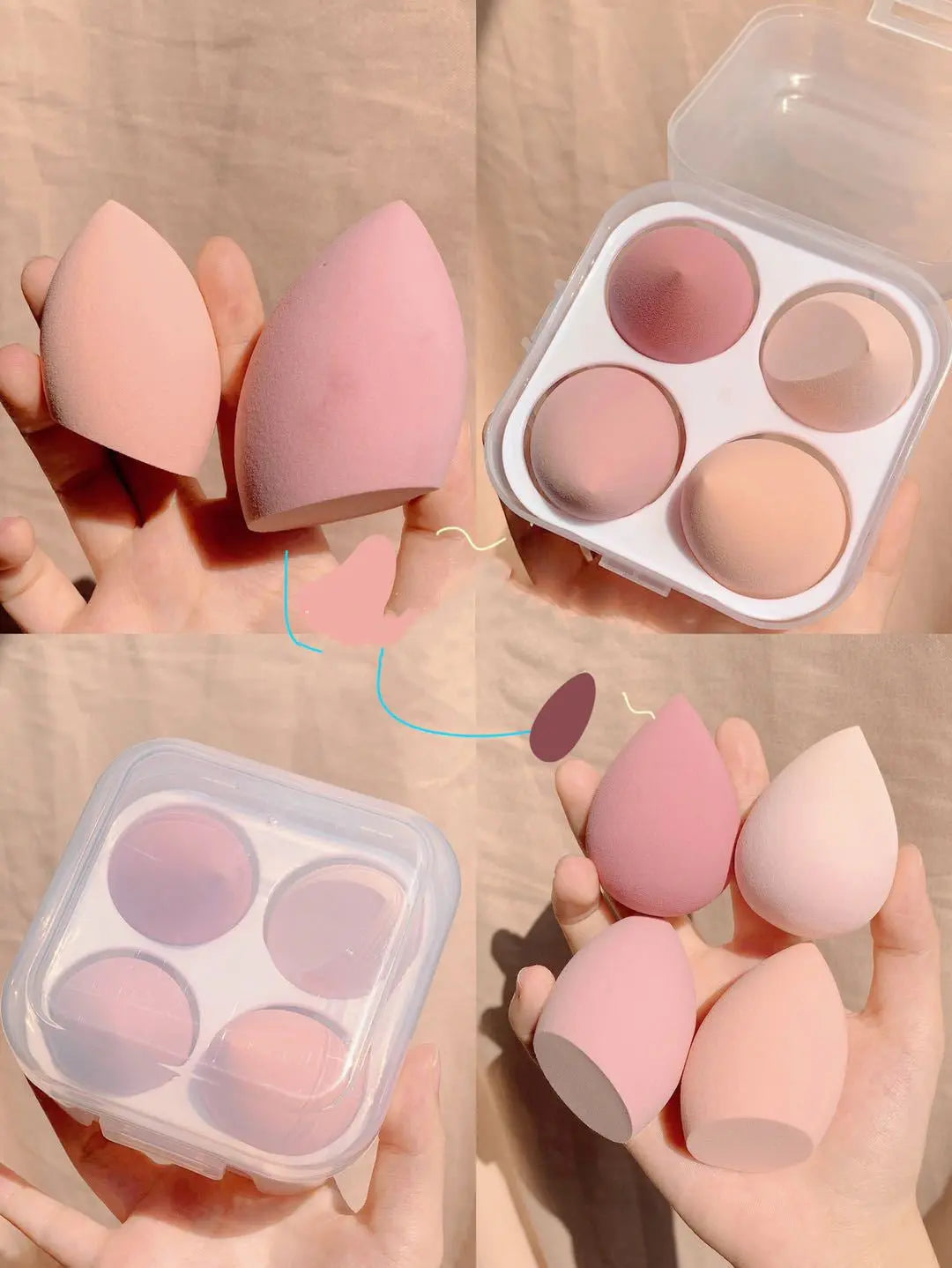 Makeup egg box cj