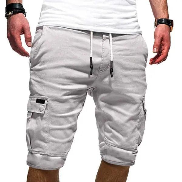 Men Casual Jogger Sports Cargo Shorts Military Combat Workout Gym Trousers Summer Mens Clothing cj
