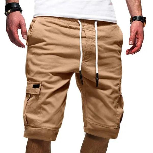Men Casual Jogger Sports Cargo Shorts Military Combat Workout Gym Trousers Summer Mens Clothing cj