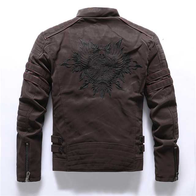 Men Leather Jacket cj