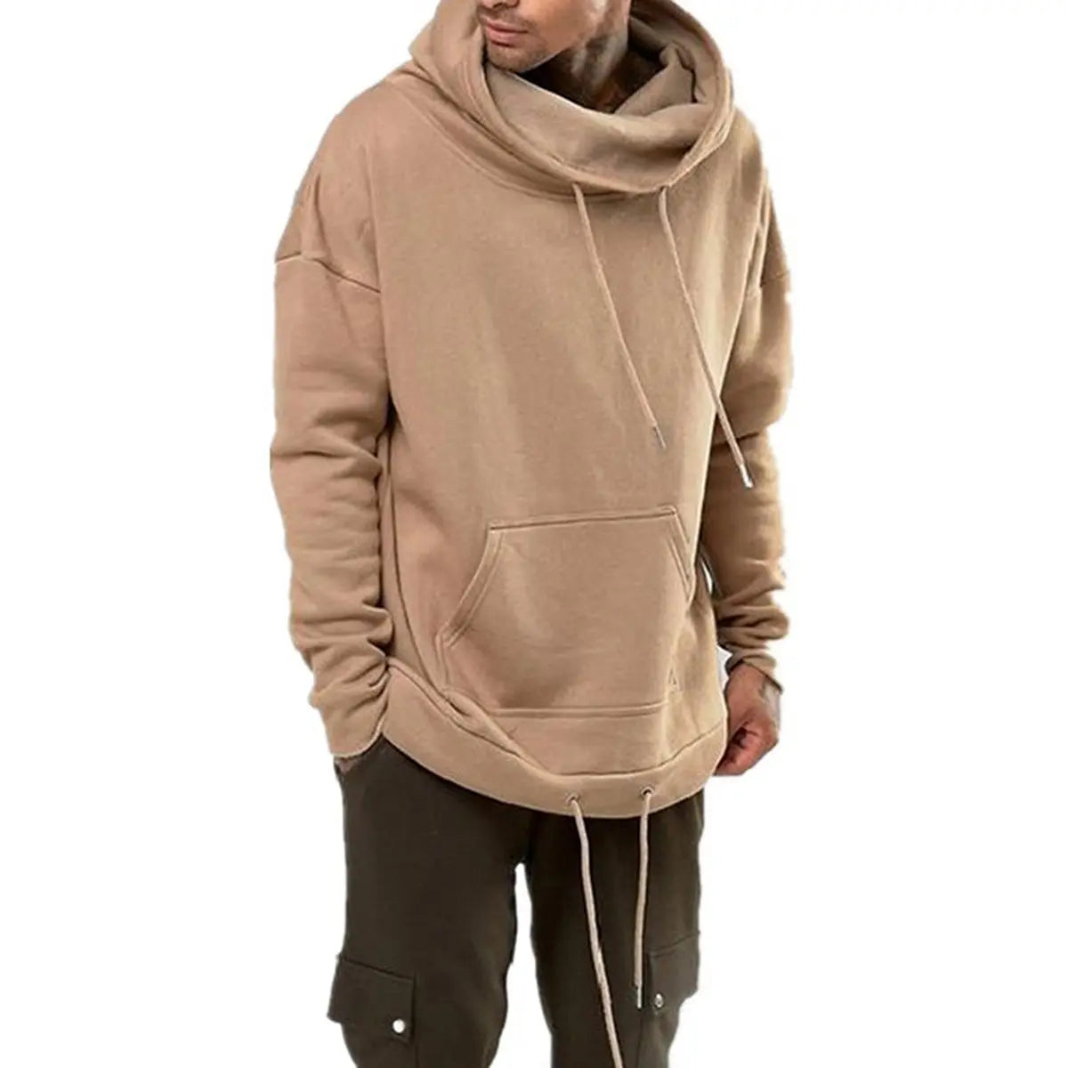 Men's Pocket Hoodie Sweatshirt cj