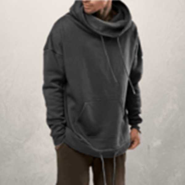 Men's Pocket Hoodie Sweatshirt cj