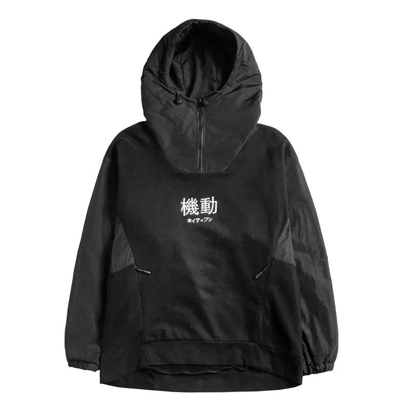 Men's Loose Hip Hop Couple's Dark Functional Sweatshirt cj
