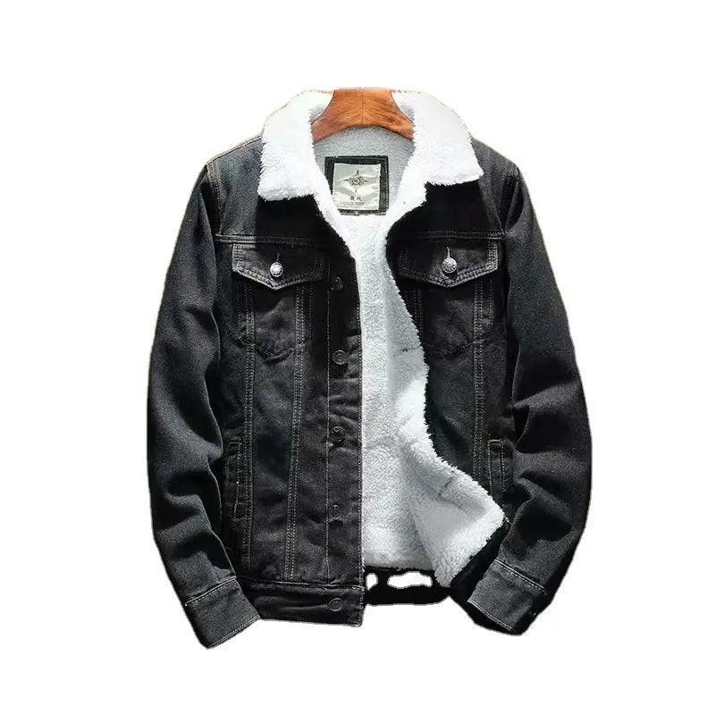 Men's winter denim cotton jacket cj