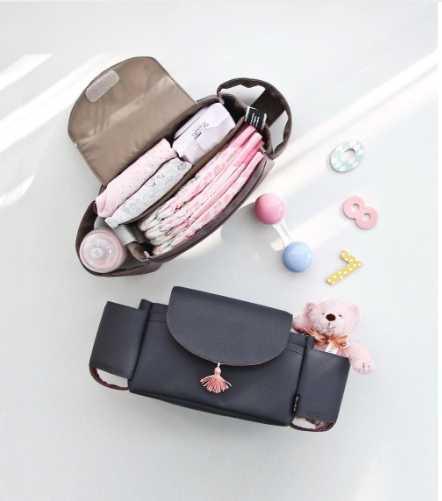 Multifunction Baby Stroller Bag Organizer Maternity Nappy Bag Stroller Accessories Cup wheelchair bag cj