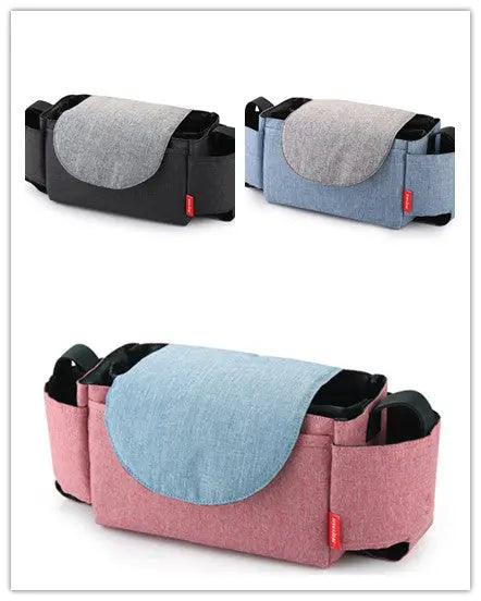 Multifunction Baby Stroller Bag Organizer Maternity Nappy Bag Stroller Accessories Cup wheelchair bag cj