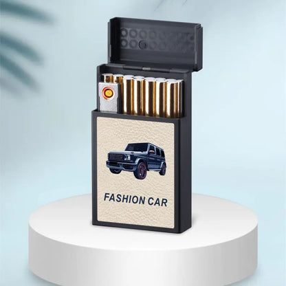 Multifunctional Lighter Cigarette Case Cigarette Lighter Portable cj