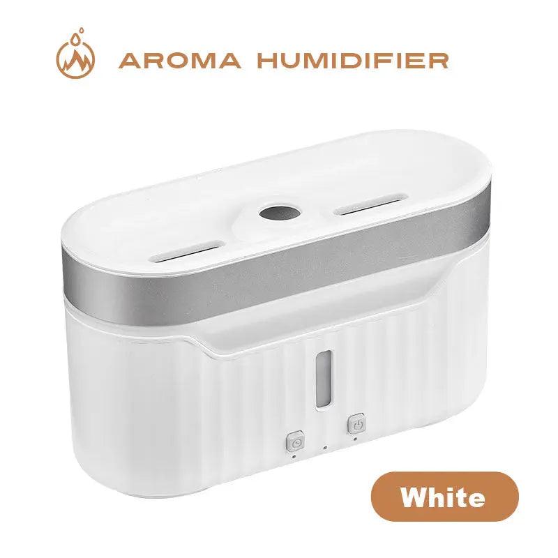 New Jellyfish Flame Humidifier Simulation Flame Aromatherapy Humidifier Jellyfish Fog Circle Atmosphere Lamp Humidifier cj