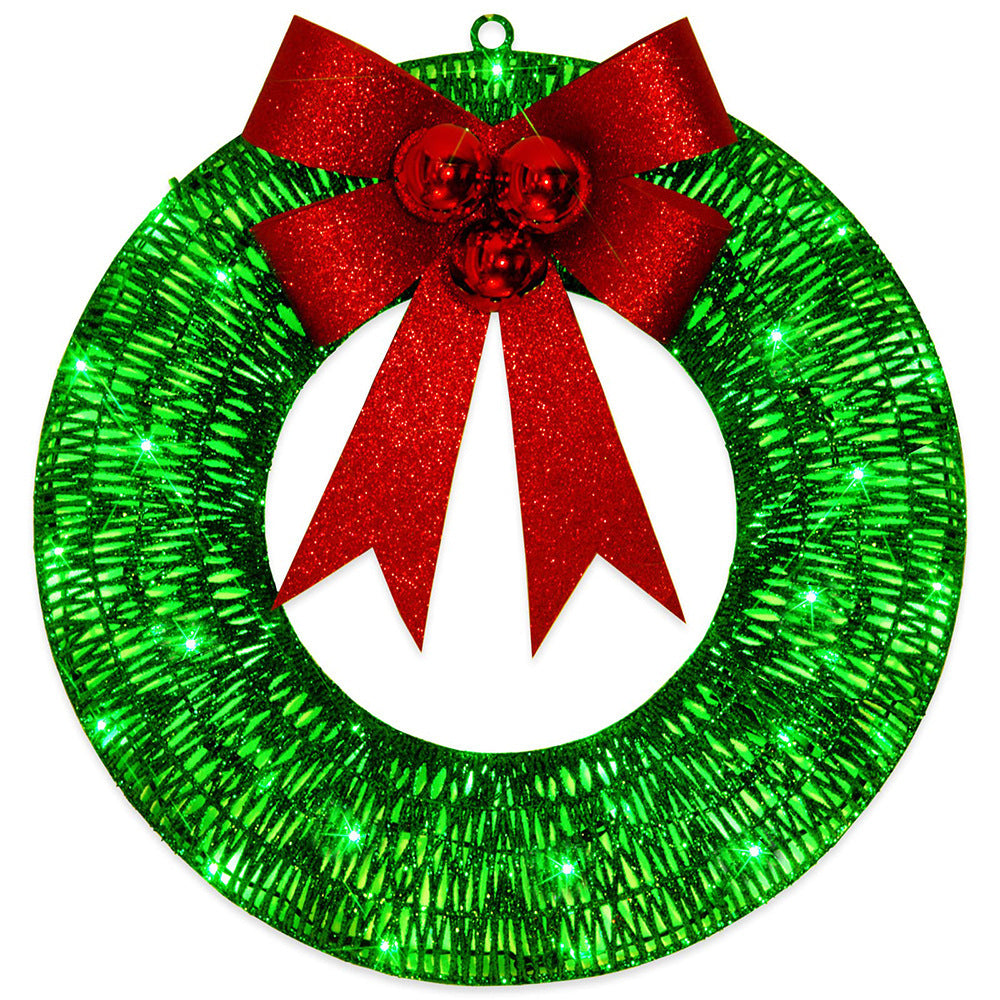 Christmas Garland 50CM Luminous LED Warm Light cj