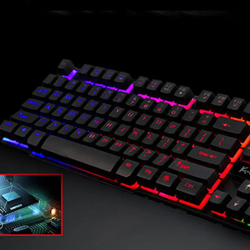 Office Home Wired USB Gaming Keyboard cj